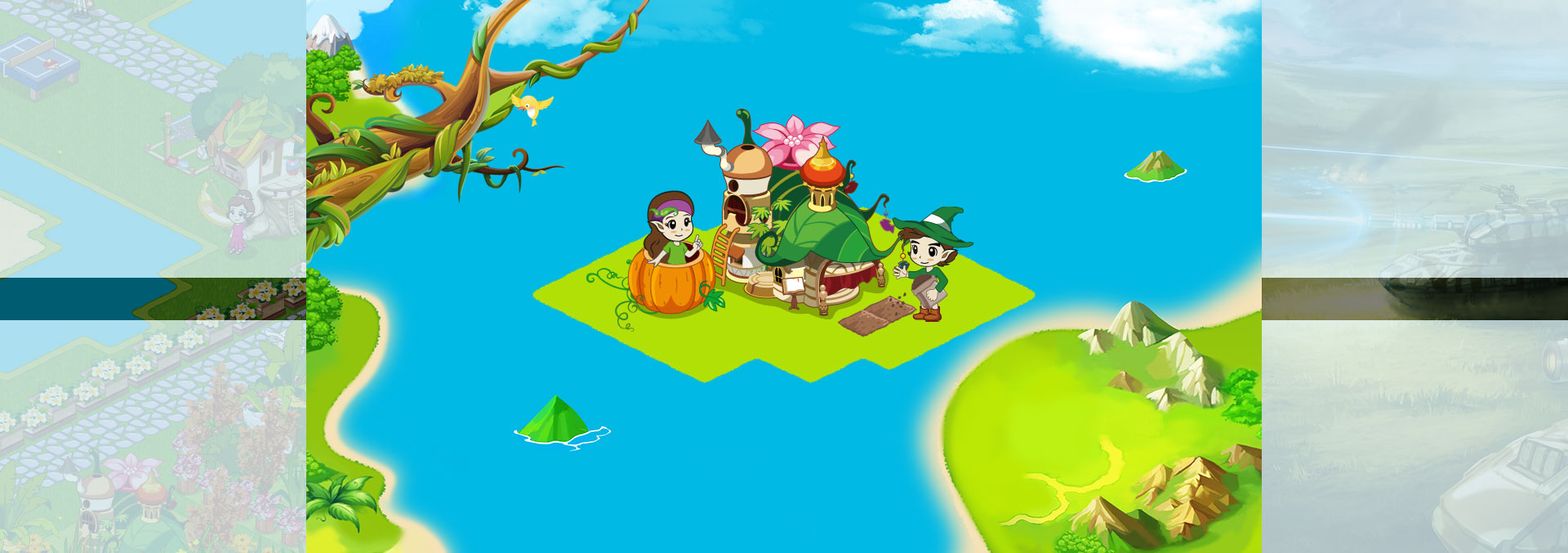 奇幻小精靈世界場(chǎng)景